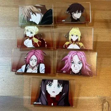 Fate/EXTRA Last Encore 아크릴 배지 7개 세트