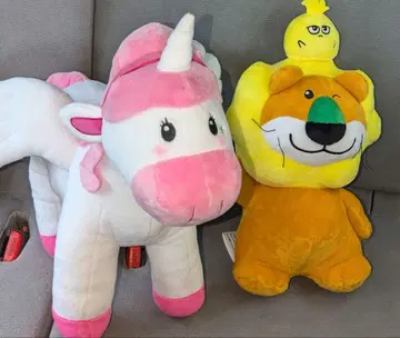타베코 동물 봉제 인형 라이온 군