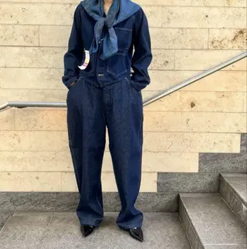 택 포함 새상품! 6roku 데님 28 사이즈