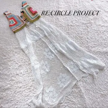 RE:CIRCLE PROJECT.*단 하나뿐인 크로 셰 뜨개질 원피스