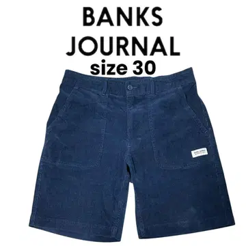 BANKS JOURNAL 뱅크스 저널 코듀로이 숏 팬츠