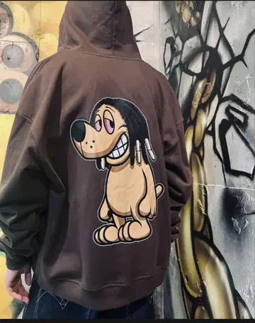 NASTY DOG 지퍼 후드티