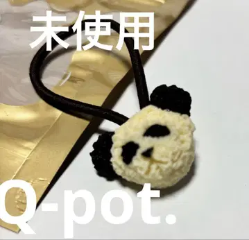 미사용 새상품 Q-pot. 팬더 헤어 밴드