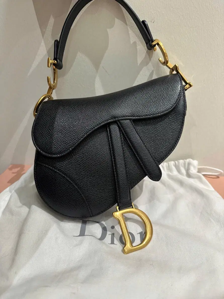 Used Dior Saddle Bag Mini
