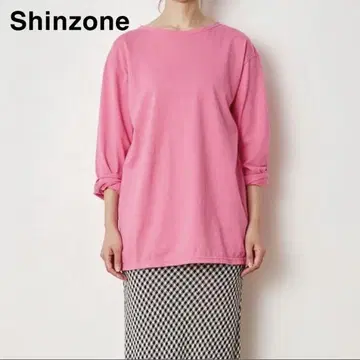 THE SHINZONE 컬러 롱 티셔츠