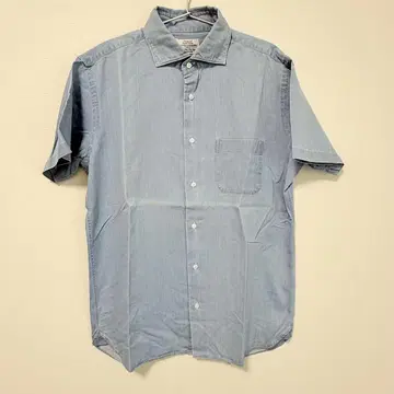 UNITED ARROWS 반팔 셔츠 라이트 블루