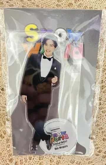 SnowMan 아크릴 스탠드 Snow world 메구로 렌 미개봉 새상품