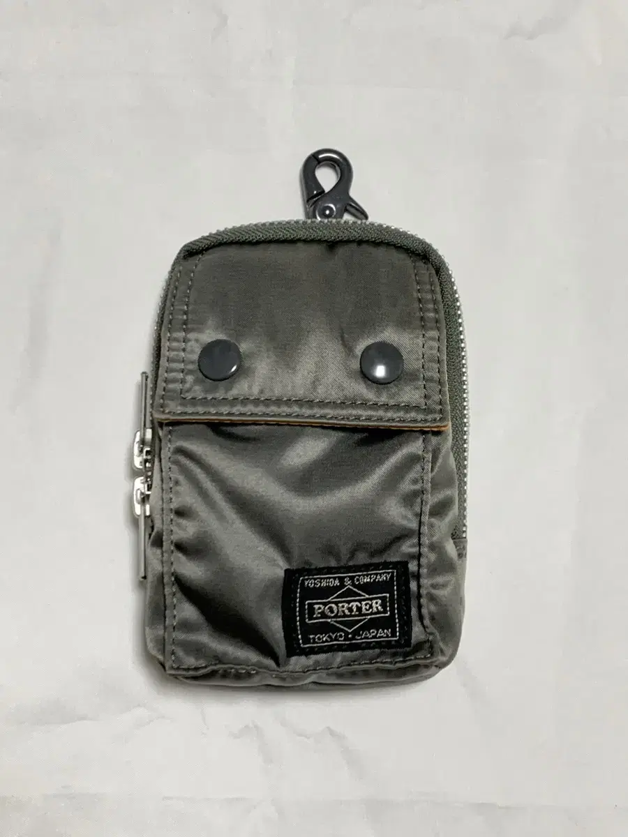Porter Tanker Pouch Silver Gray