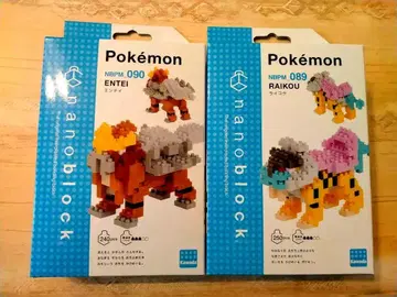 나노 블록 포켓몬 엔테이 라이코 세트 nanoblock 카와다