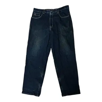 00s PELLE PELLE 다크 네이비 데님 청바지 데미지 있음 W40