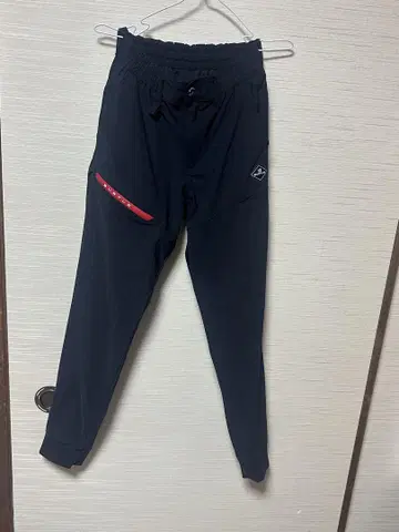 한정판 BURTLE 블랙 조거 팬츠 4099 S