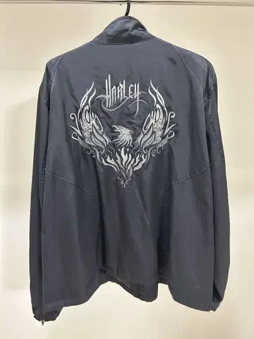 Harley Davidson 할리데이비슨 블루종 자켓 블랙