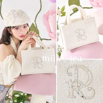 미개봉 새상품 다리치 DR 비쥬 미니 토트백 화이트