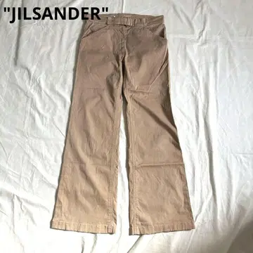 JIL SANDER chino trousers 팬츠 플레어 와이드