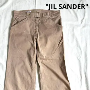 JIL SANDER chino trousers 팬츠 플레어 와이드