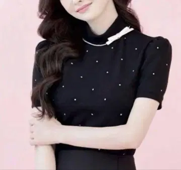 jiltu 리본 퍼프 탑 상의
