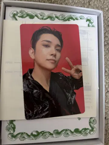 SEVENTEEN kit 키노 조슈아 트레이딩 카드만