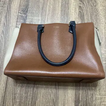 [중고] 폴스미스 컬러 블록 토트백