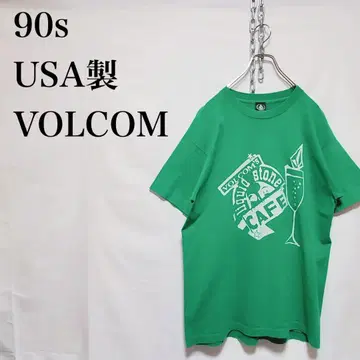 90s USA제 VOLCOM 볼콤 티셔츠 서핑 스노우보드 구제 의류