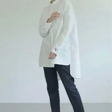 컨디션 최상 리그림 regleam 로고 빅 셔츠 커프스 셔츠 20SS