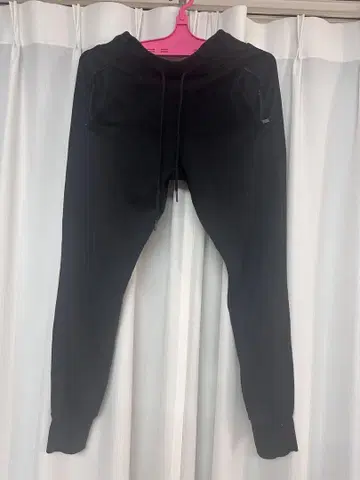 Y-3 블랙 조거 팬츠