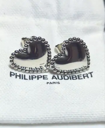 PHILIPPE AUDIBERT 필립 오디베일 하트 귀걸이