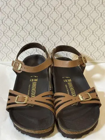 버켄스탁 BALI 브라운 38