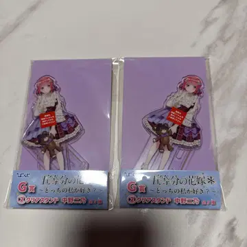 히코쿠지 5등분의 신부 나카노 니노 아크릴 스탠드