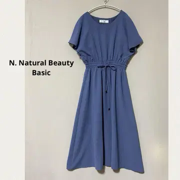 N. Natural Beauty Basic 프렌치 슬리브 원피스 M