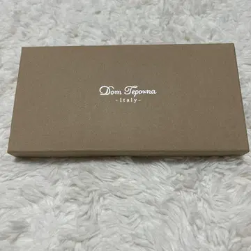 Dom Teporna 장지갑 라운드 지퍼 천연 가죽
