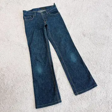 언타이틀 하의 데님 팬츠 사이즈 2 블루 일본제