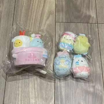스미코구라시 목욕탕 테노리 봉제 인형 세트