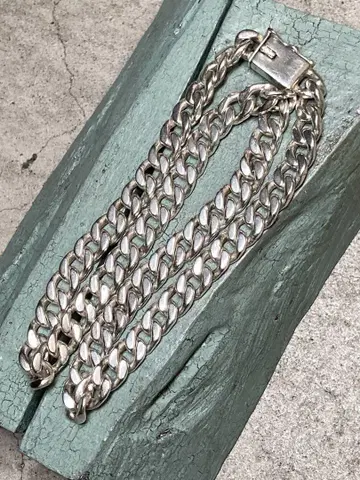 [D] Silver925 / 89g / 48.5cm 키헤이 체인 목걸이