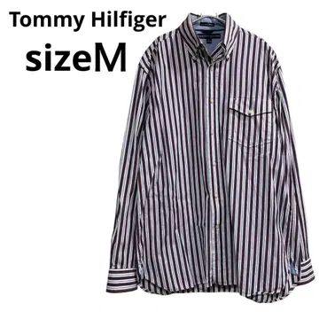 80's 2plyfabric Tommy Hilfiger 스트라이프 [M]