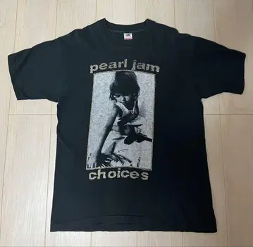 빈티지 Pearl jam 펄잼 밴드 t 90s 렛치리