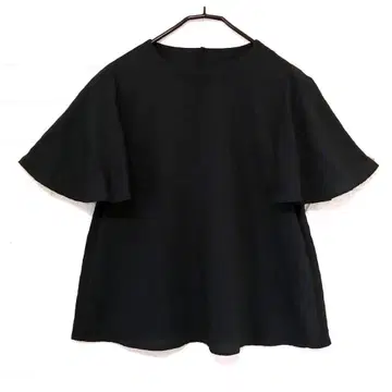 PLST 플레어 슬리브 풀오버 블라우스 M