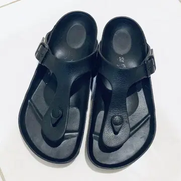 버켄스탁 샌들 기제 EVA 여성용 23cm 블랙