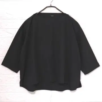 vent blanc 양 어깨 버튼 7부 소매 풀오버 블라우스 M