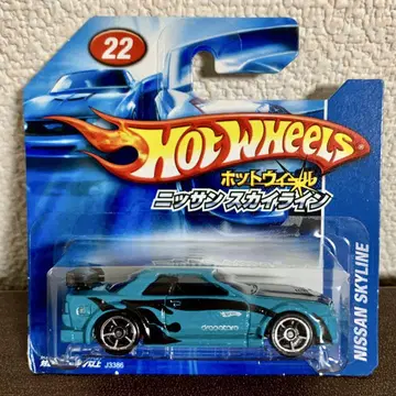 핫휠 닛산 스카이라인 GT-R BNR32 파랑/블랙 일본 한정판 카드
