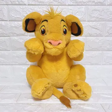 라이온 킹 심바 봉제 인형 플러피 플라시 디즈니 리조트