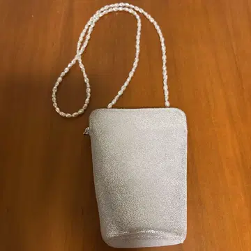 실버 글리터 파티 백