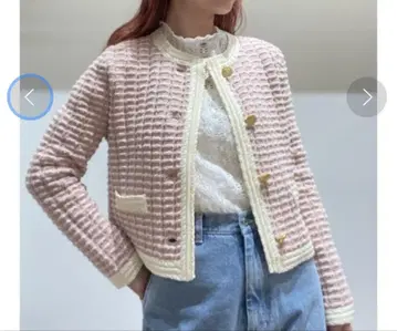 FURFUR 트위드 니트 자켓