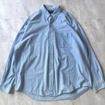 [빈티지] 랄프 로렌 90s 샴브레이 셔츠 BIG SHIRT