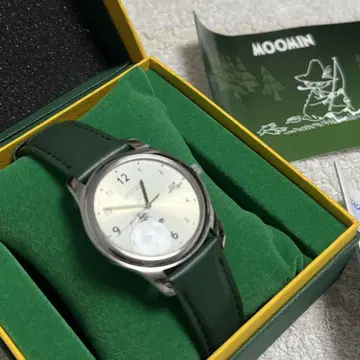 세이코 무민 스나프킨 낚시꾼의 시간 한정판 손목시계 MOOMIN