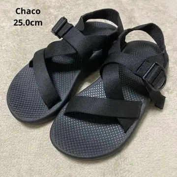 Chaco 샌들 블랙 검정 25.0cm
