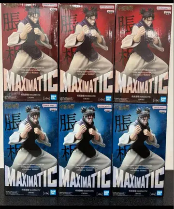 주술회전 MAXIMATIC 쵸소우 피규어 6개 세트
