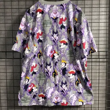 디즈니 빌런즈 미키 말레피센트 티셔츠 LL