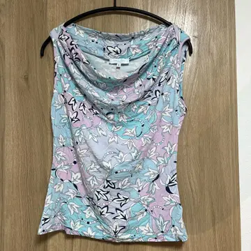 EMILIO PUCCI 플라워 프린트 슬리브리스 L
