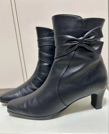 유키코키미지마 3E 숏부츠 블랙 23.5cm