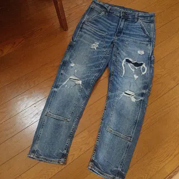 AMERICANEAGLE 데미지 빈티지 가공 청바지 S